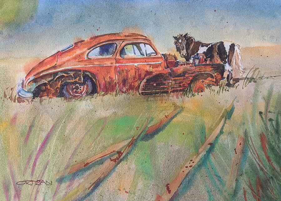 2 Paints Painting by Jackson Ordean