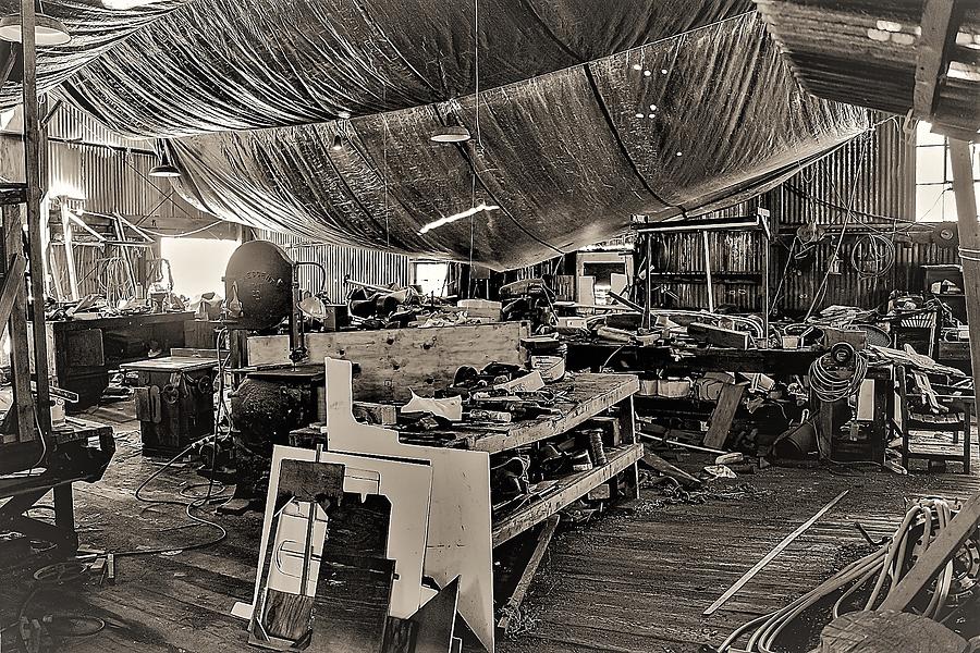 Run Down Shop3 #2 Photograph by John Linnemeyer