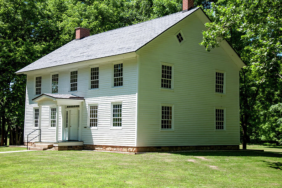 2 Story Colonial House Photograph by Flees Photos