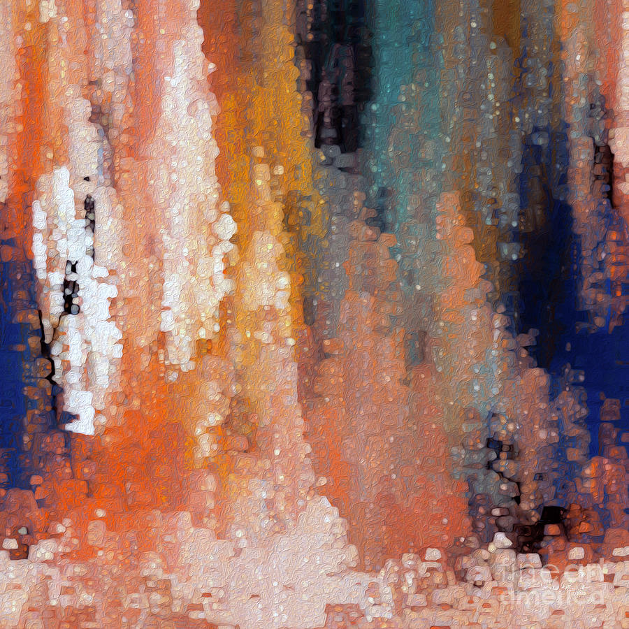 2 Thessalonians 3 16. Peace Always With Jesus Painting by Mark Lawrence