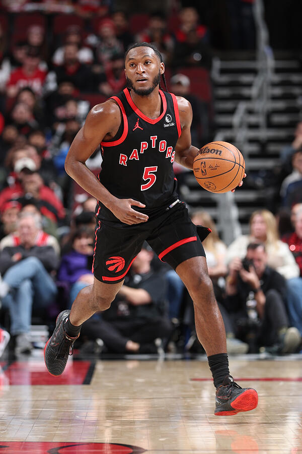 Toronto Raptors v Chicago Bulls #2 by Jeff Haynes