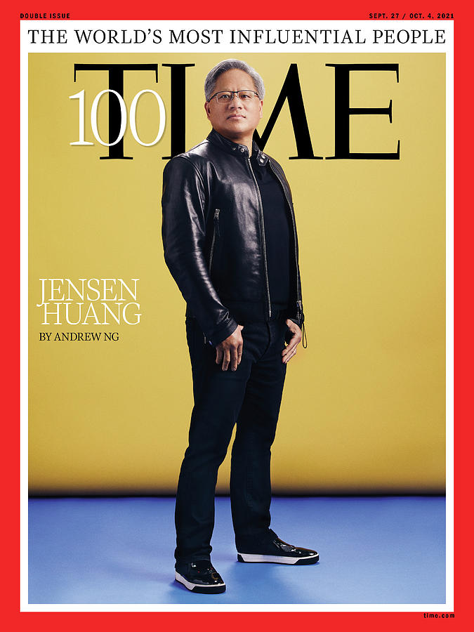 2021 TIME100 - Jensen Huang