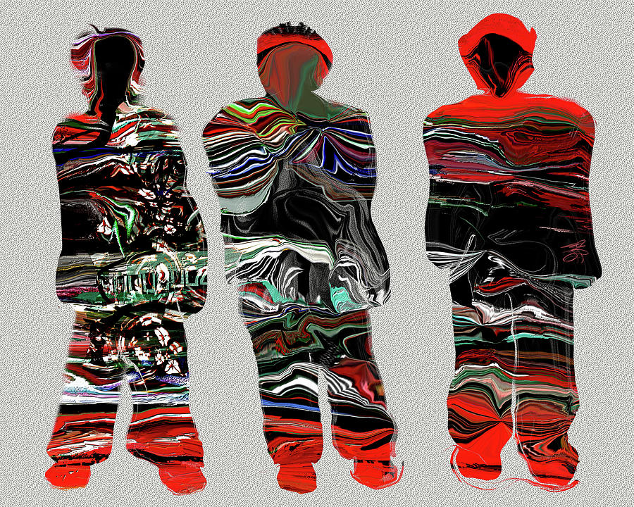 Warm Rap Digital Art by Marina Flournoy