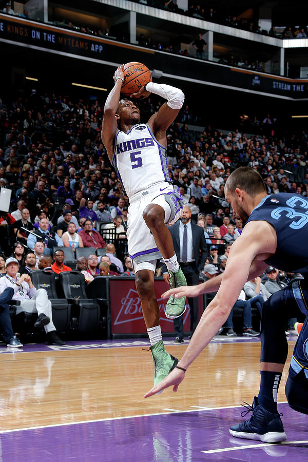 De'aaron Fox #22 by Rocky Widner