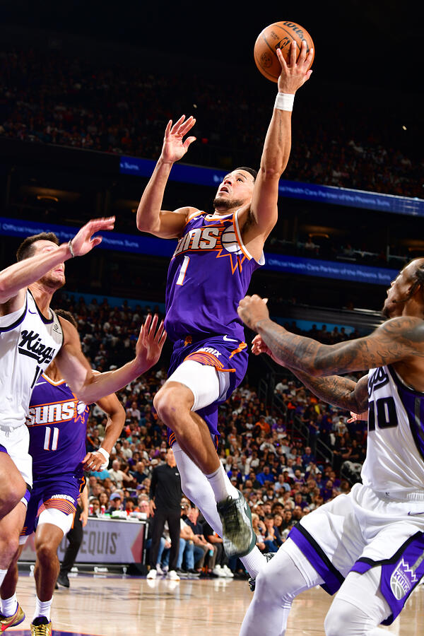 Devin Booker #27 by Barry Gossage
