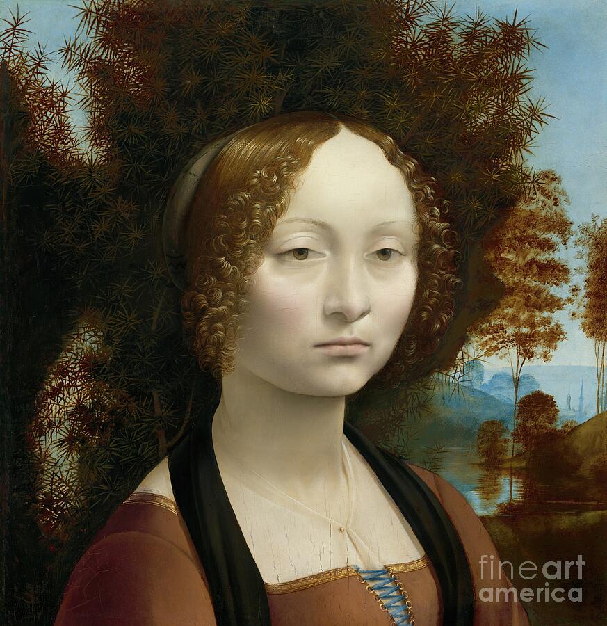 Ginevra de’ Benci by Leonardo da Vinci