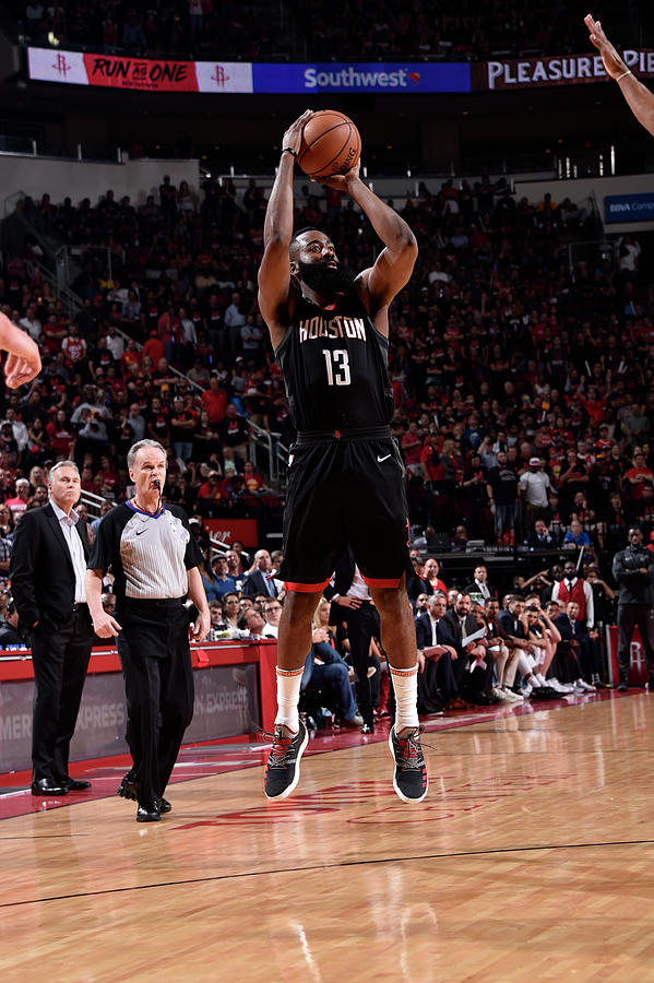 James Harden #27 by Bill Baptist