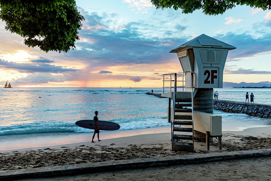 2F at Queens Beach Photograph by Kelley King
