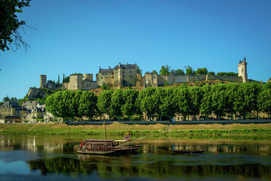 Chinon on the River Vienne #3 Photograph by Seeables Visual Arts