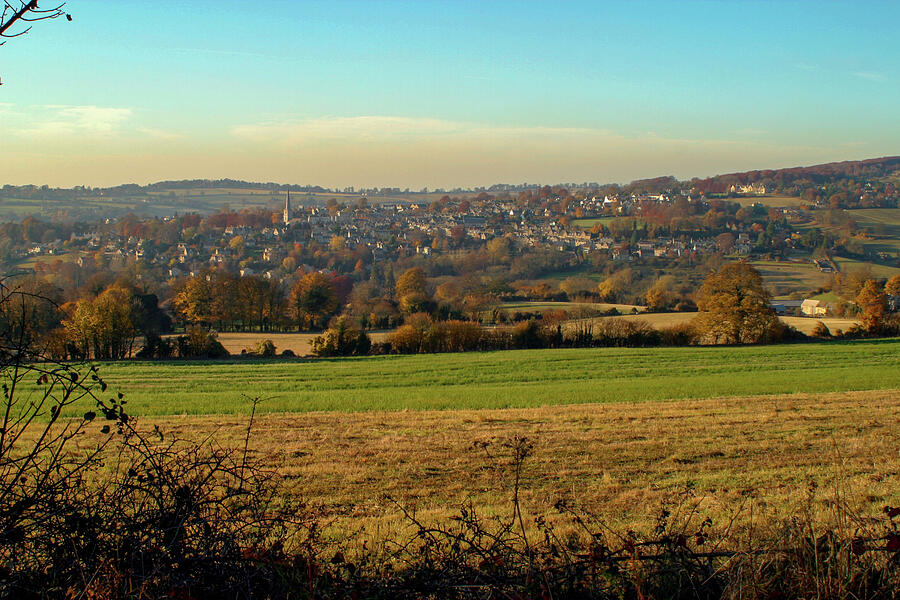 Countryside Village at Dawn Photograph - England, Cotswolds, Painswick #3 by Seeables Visual Arts