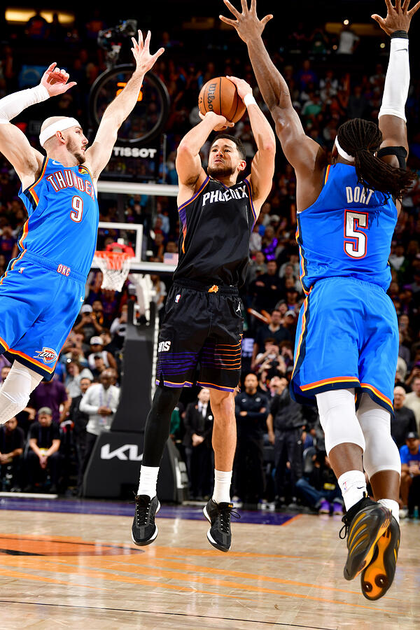 Devin Booker #30 by Barry Gossage