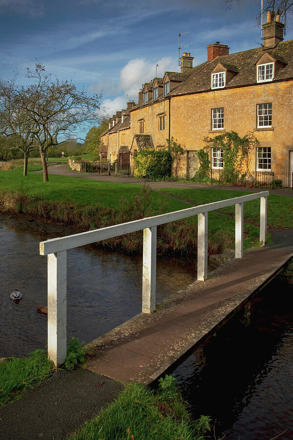 Charming Cottage by a Tranquil Stream Photograph - Lower Slaughter, idyllic riverside cottages #31 by Seeables Visual Arts
