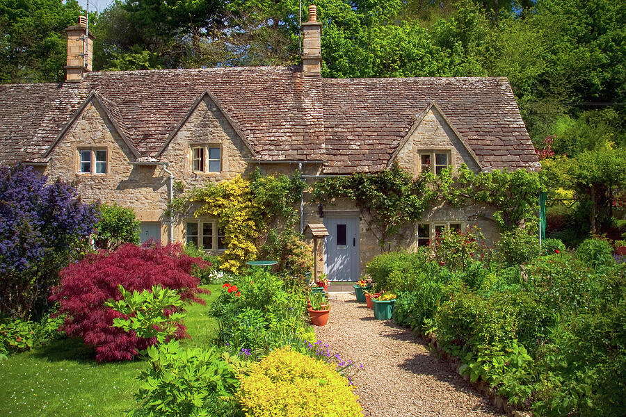Bibury, Cotswold cottages #4 Photograph by Seeables Visual Arts