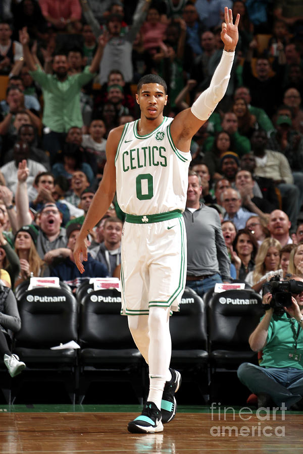 Jayson Tatum #4 by Nathaniel S. Butler