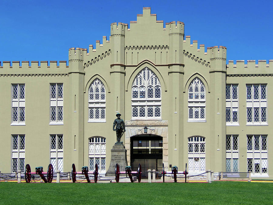 VMI Barracks, Jackson Arch #4 Photograph by Deb Beausoleil