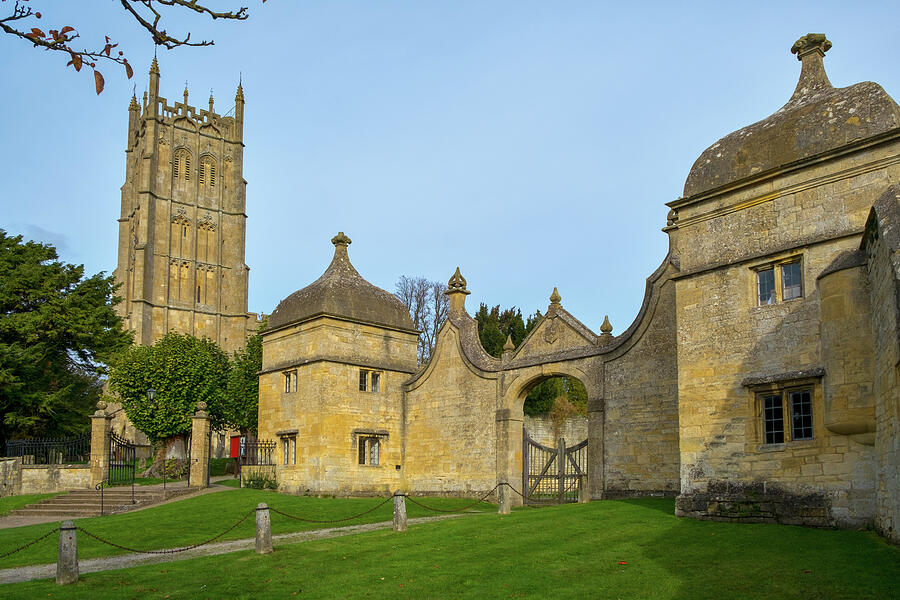 Historic Cotswold Church and Gatehouse Photograph - Chipping Campden, Cotswolds travel destination, UK #5 by Seeables Visual Arts