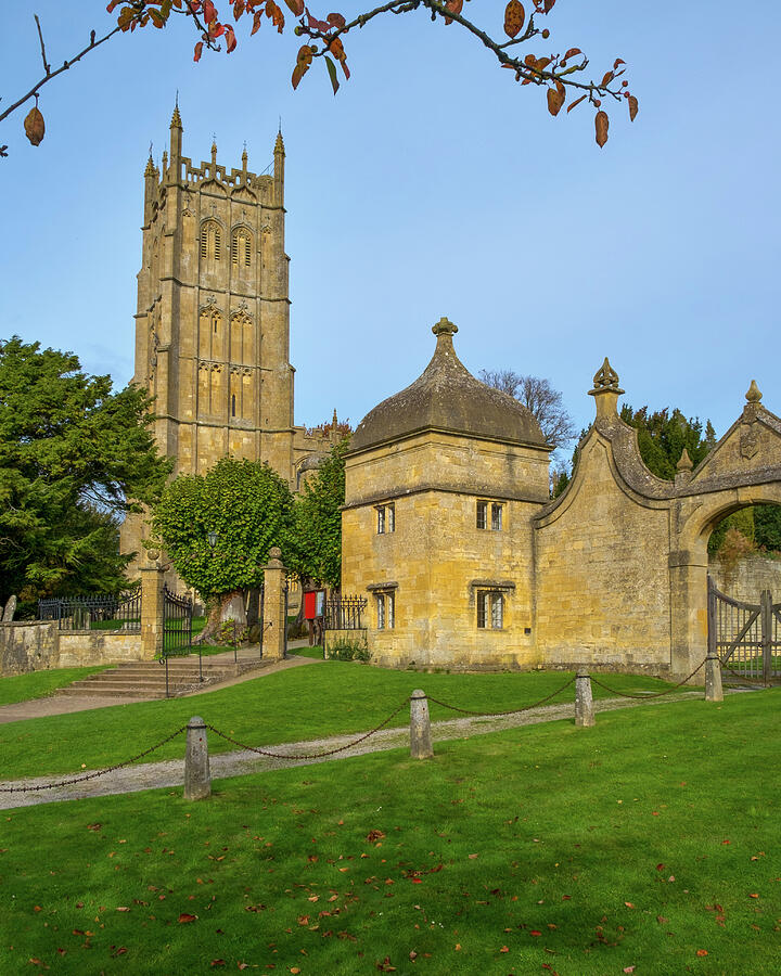 Historic Stone Church and Gatehouse Photograph - Chipping Campden, Cotswolds travel destination, UK #6 by Seeables Visual Arts