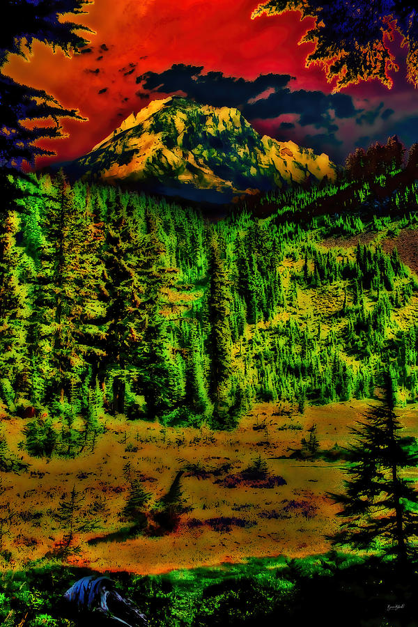 Mt. Hood #6 Photograph by Bruce Block