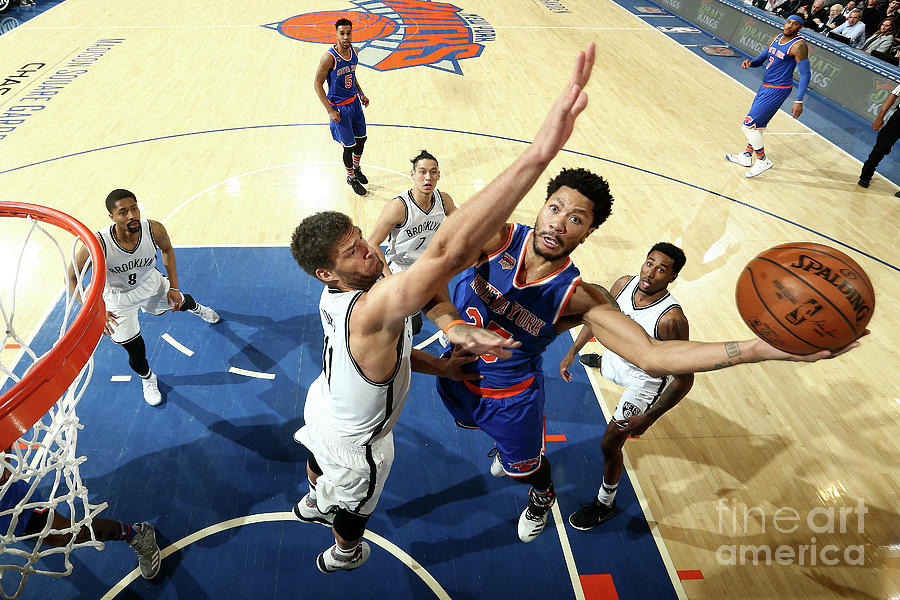 Derrick Rose #9 by Nathaniel S. Butler