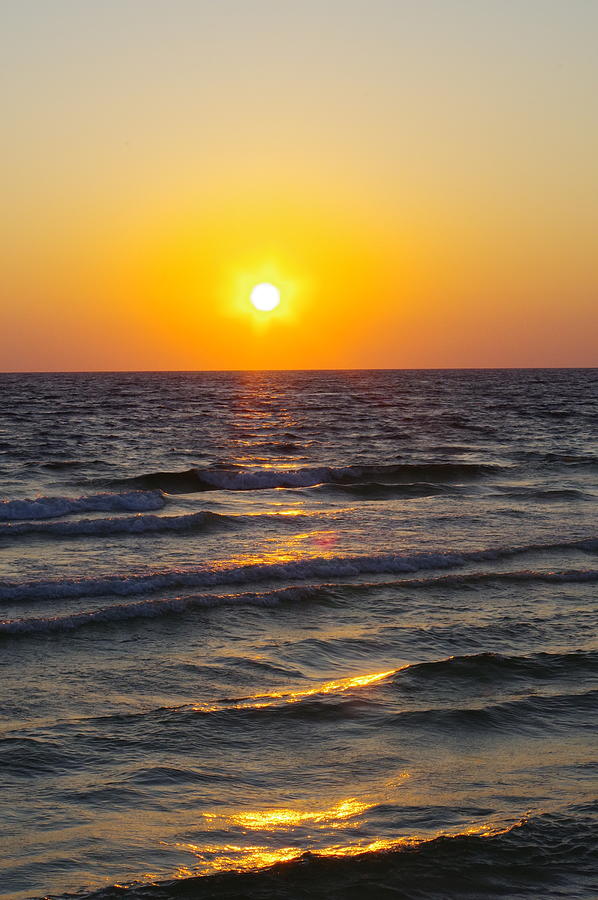 Sun and Waves #9 Photograph by Murray Croft