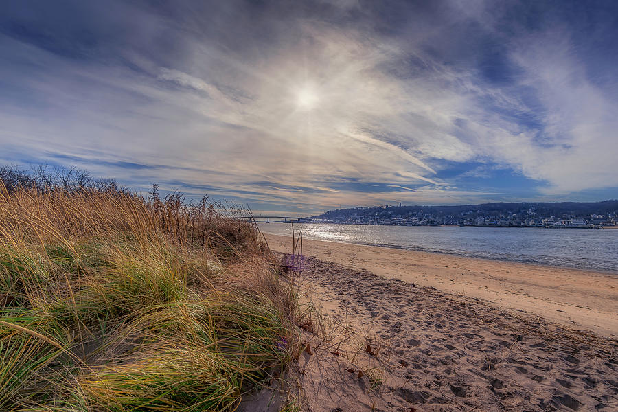 A Beautiful Day at Sandy Hook Photograph by Penny Polakoff