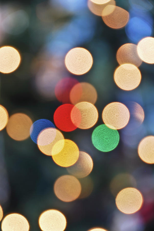 A Bokeh Christmas Photograph by Matt Halvorson