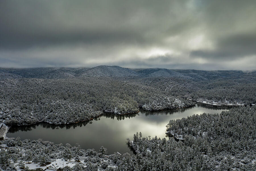 A Lynx Lake Christmas No. 1 Photograph by Matt Halvorson