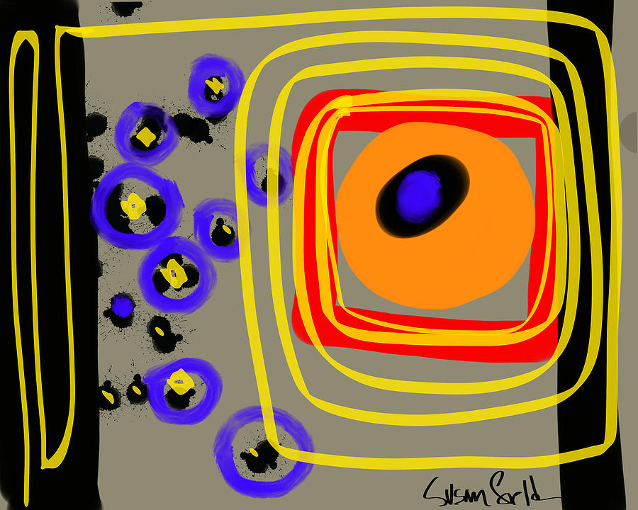 A Nights Eye Digital Art by Susan Fielder