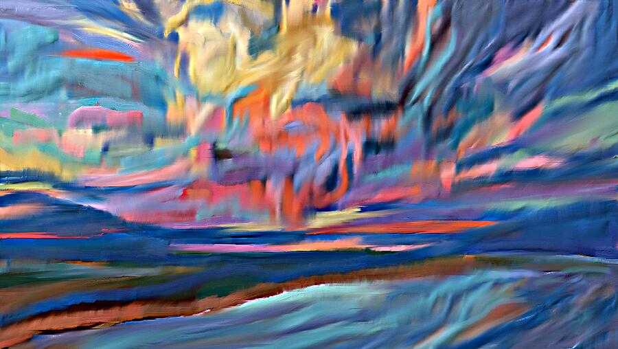 A Secret Chord Painting by Sonja Kraft