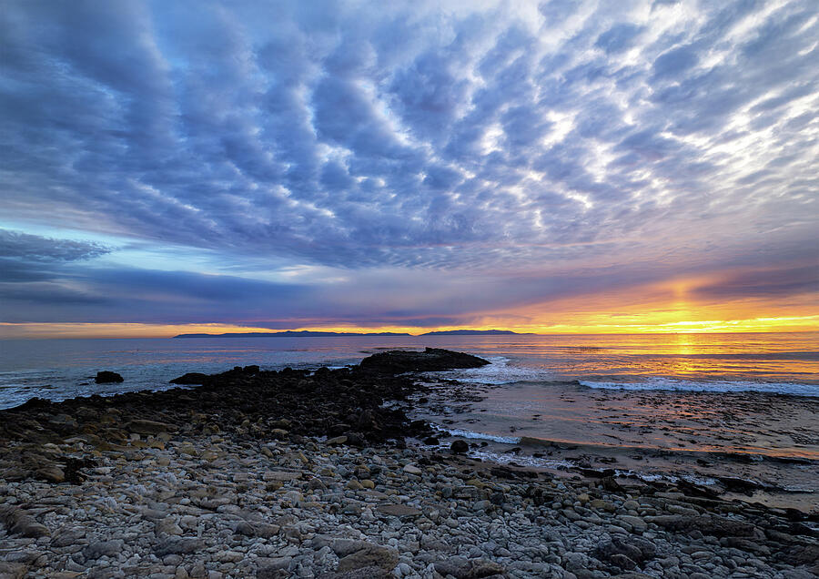 A Winter Sundown on the Continent Photograph by Joe Schofield