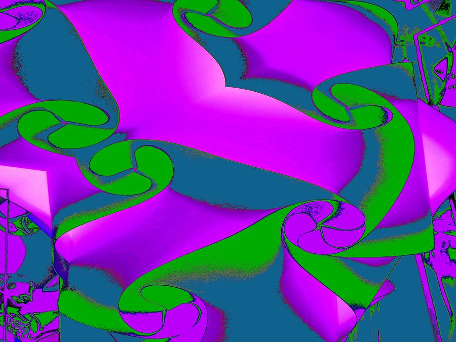 Abstract Exressionaryish #13 Digital Art by T Oliver