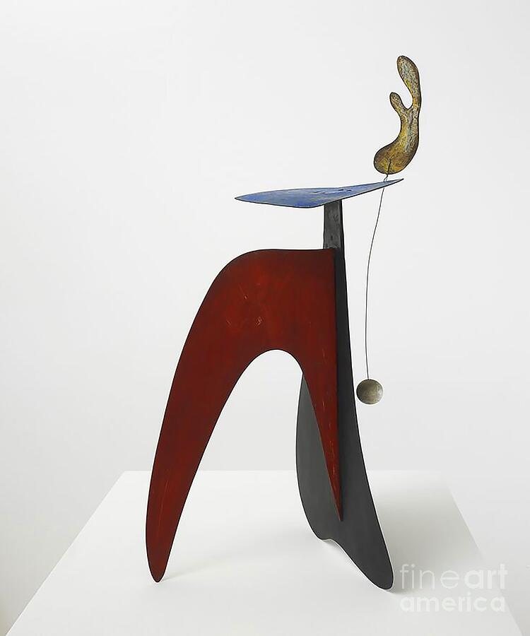 Abstract Sculpture with Unique FormAlexander Calder 6 Ai Art by Golden ...