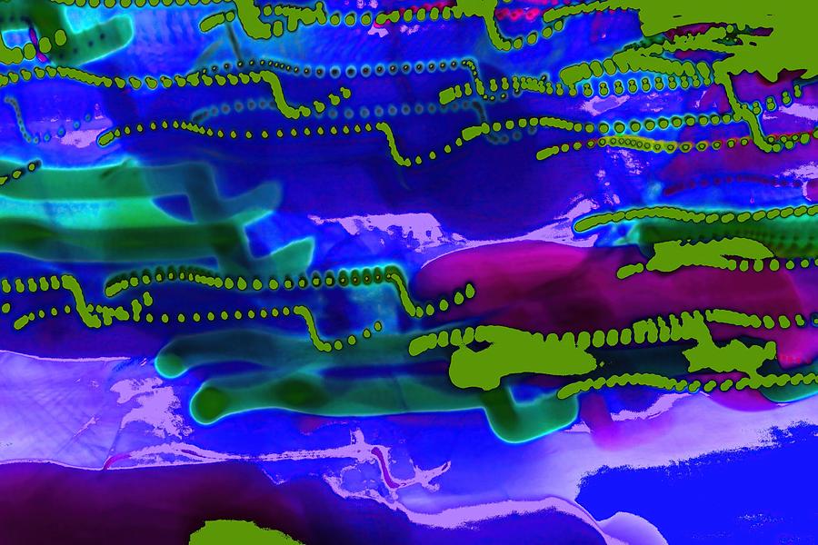 Activity Below the Waves Digital Art by T Oliver