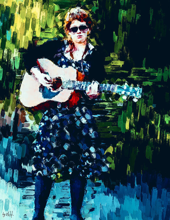 Adolescent Adele Digital Art by Gradify Creations