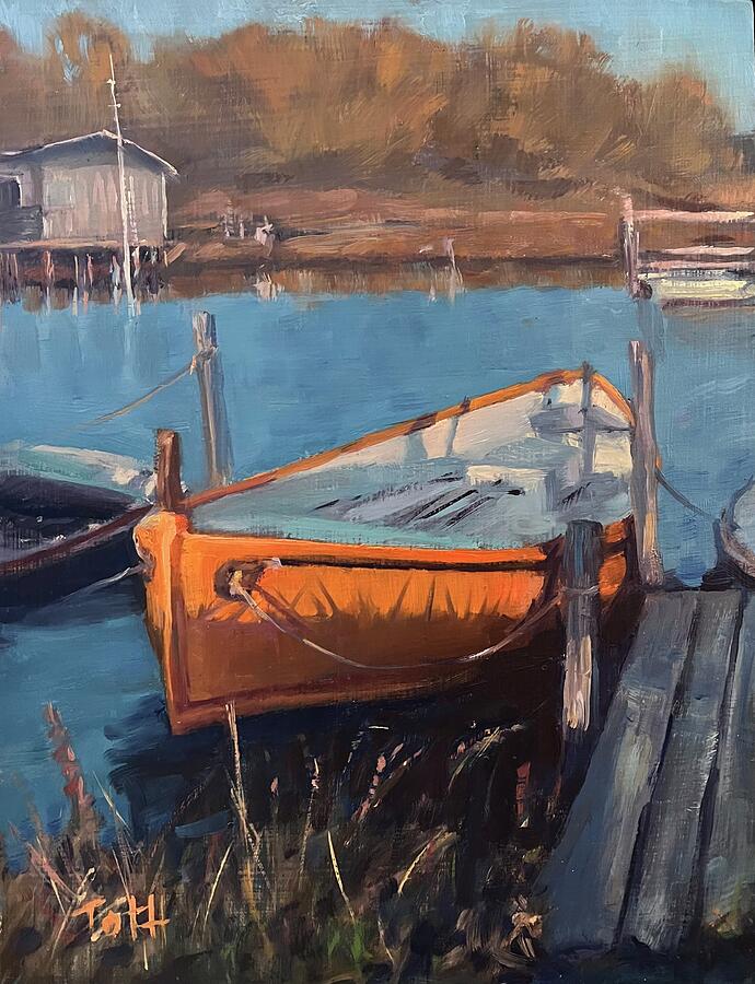 Adventure Awaits Painting by Laura Toth