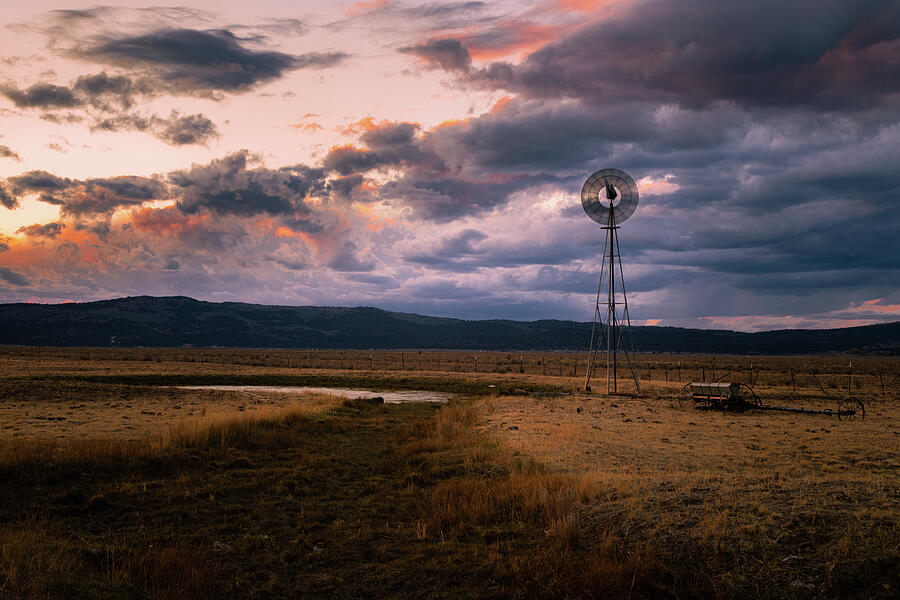 Aermotor Evening Shift Photograph by Mike Lee
