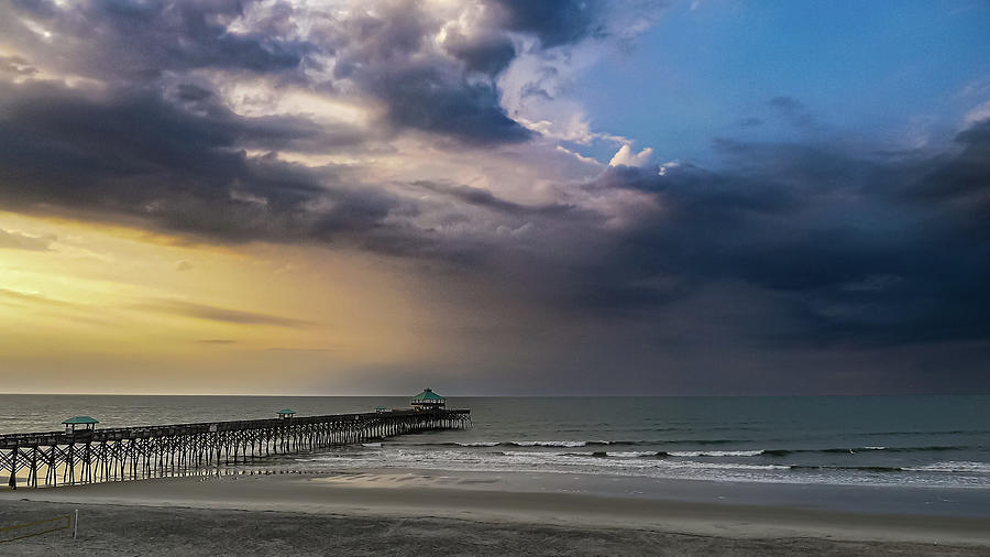 Afternoon Ocean Scene Photograph by Louis Dallara
