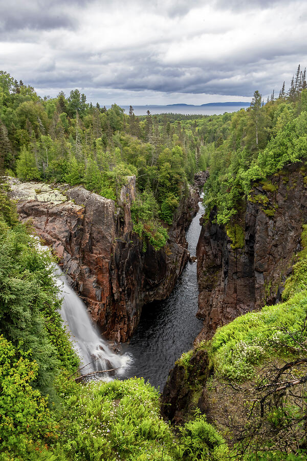 Aguasabon Falls and Gorge, Ontario 3 Photograph by John Twynam