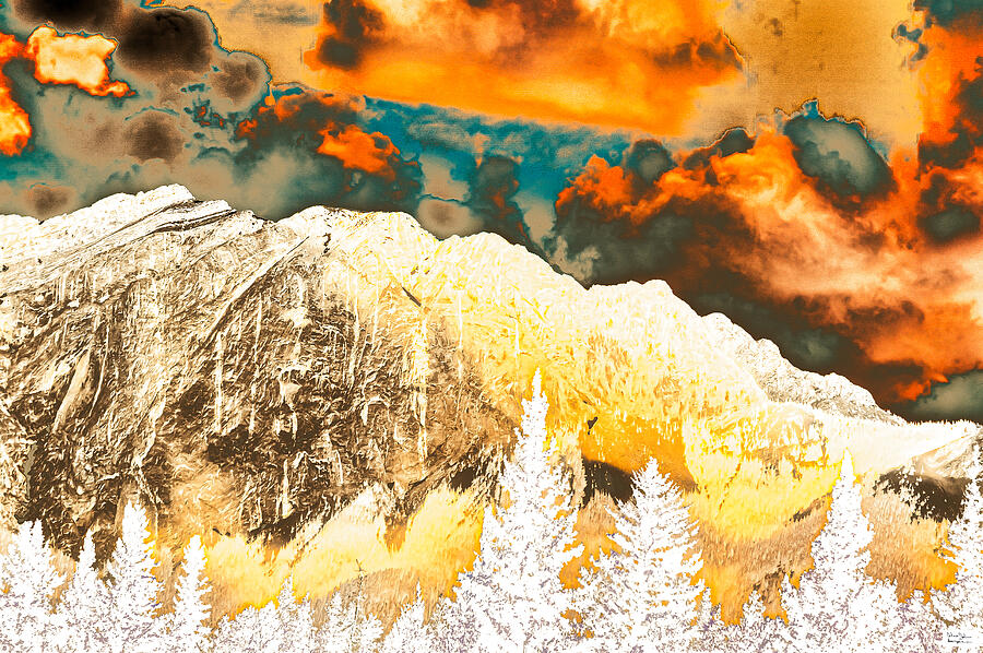 Dramatic Mountain Landscape Photograph - Al- More Than Intense by Alex John Bergerman