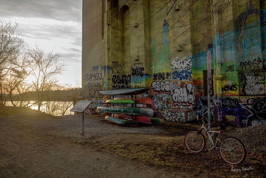 Allegheny River Landscape Photograph by Sanjay Marathe
