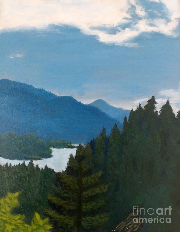 Alpine Whistles Painting by Aanyas Art 4 Earth