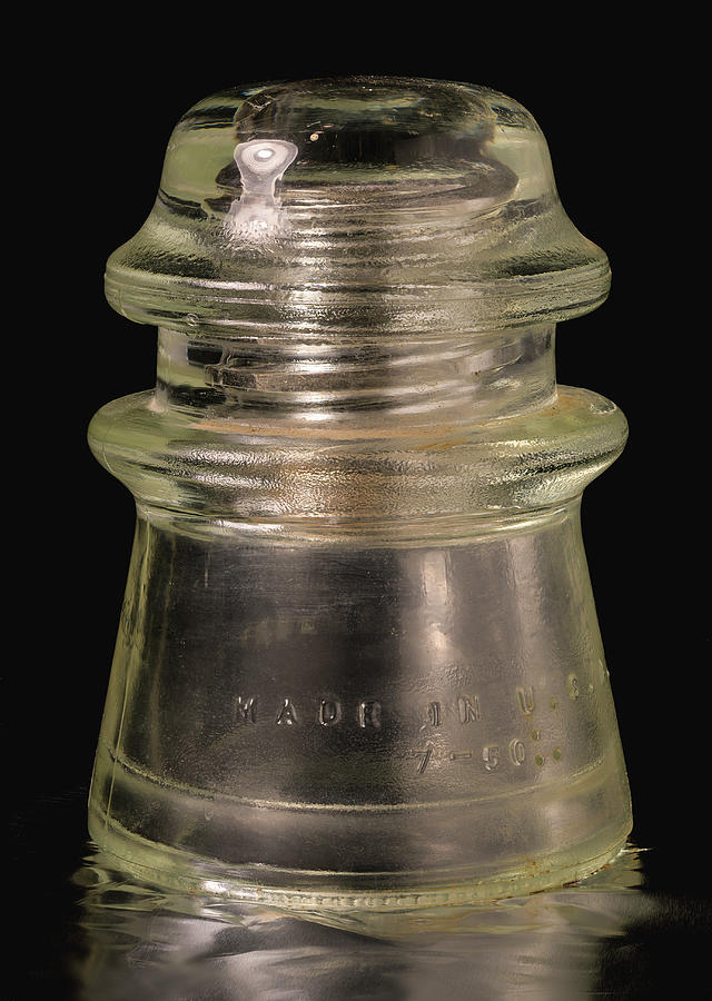 Antique Insulator Photograph by Steven Nelson