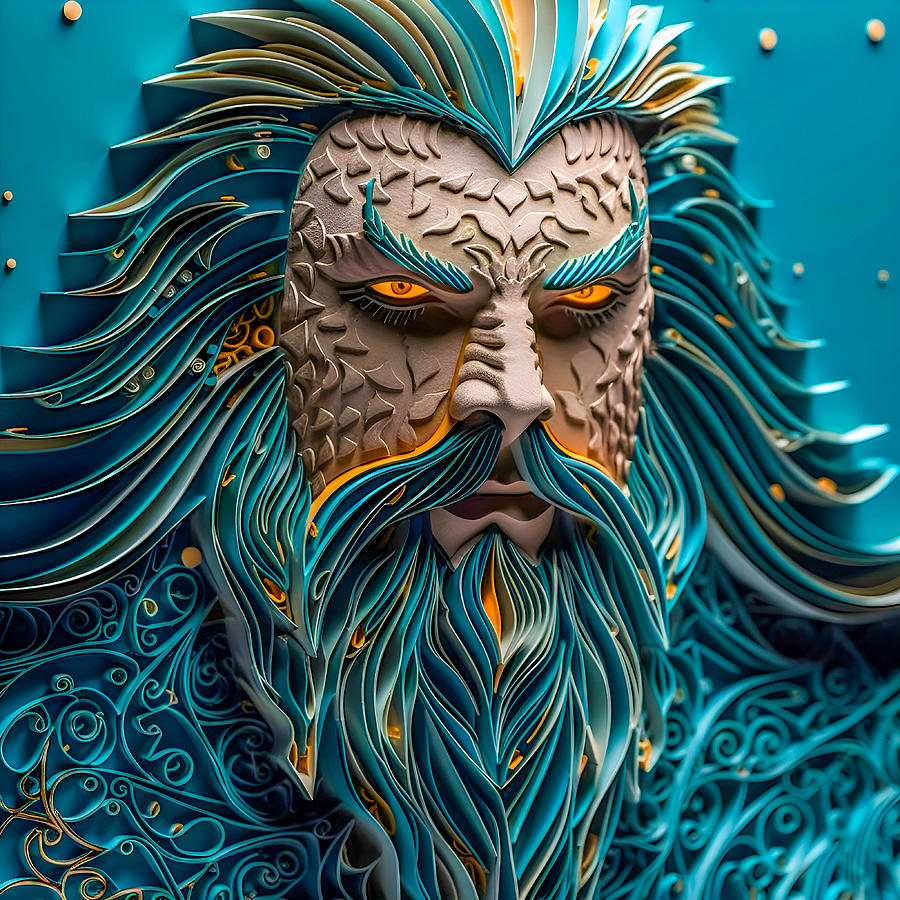 Aquabro Digital Art by Paul Charles