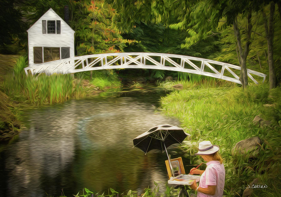 Art Imitates Art Photograph by Jim Carlen