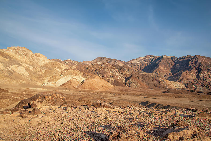 Artists Drive in Death Valley, California Photograph by John Twynam