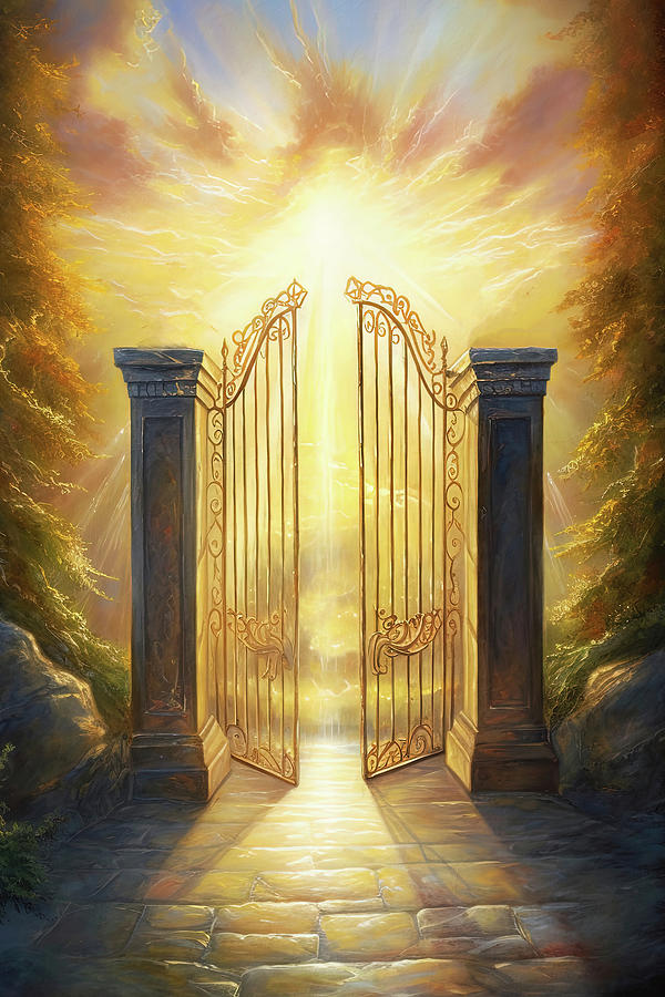 Ascending to the Gates of Heaven, 12 Painting by AM FineArtPrints