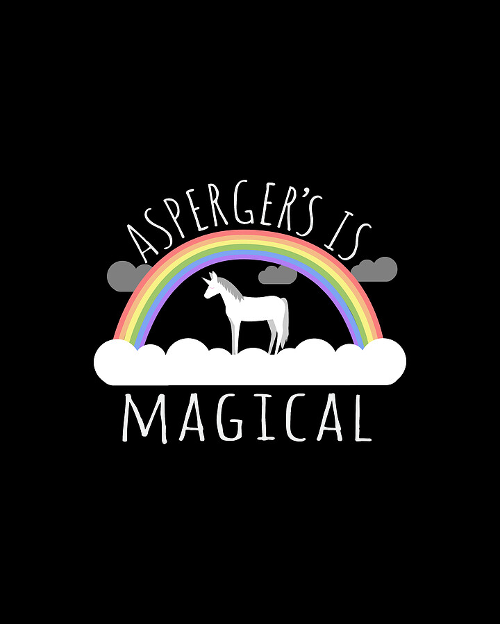 Aspergers Is Magical Digital Art by Flippin Sweet Gear