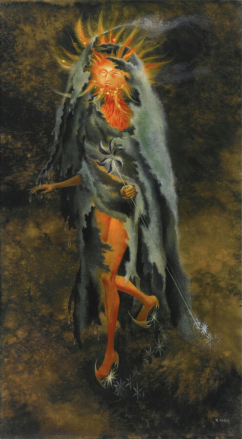 Astro Errante by Remedios Varo Painting - Astro Errante - The Wandering Star by Remedios Varo by Remedios Varo
