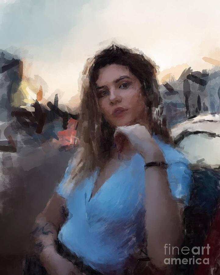 Attitude GNA Painting by Gary Arnold