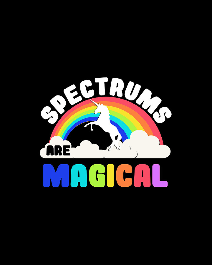 Autism Awareness Spectrums Are Magical Digital Art by Flippin Sweet Gear